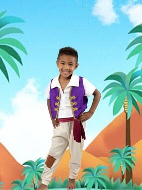 Little Adventures Oasis Prince Costume  Size 3-5 years.